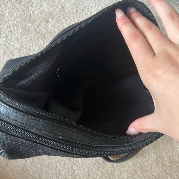 👜Vintage real leather shoulder bag: - Picture 7 of 12